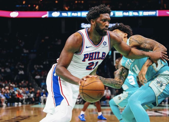 76人大胜篮网，恩比德砍下30+15